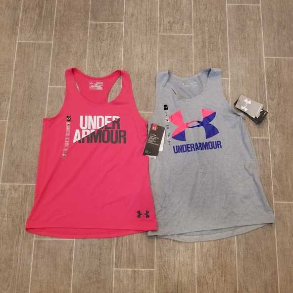Under Armour Other - Under Armour Graphic Tank Tops NWT